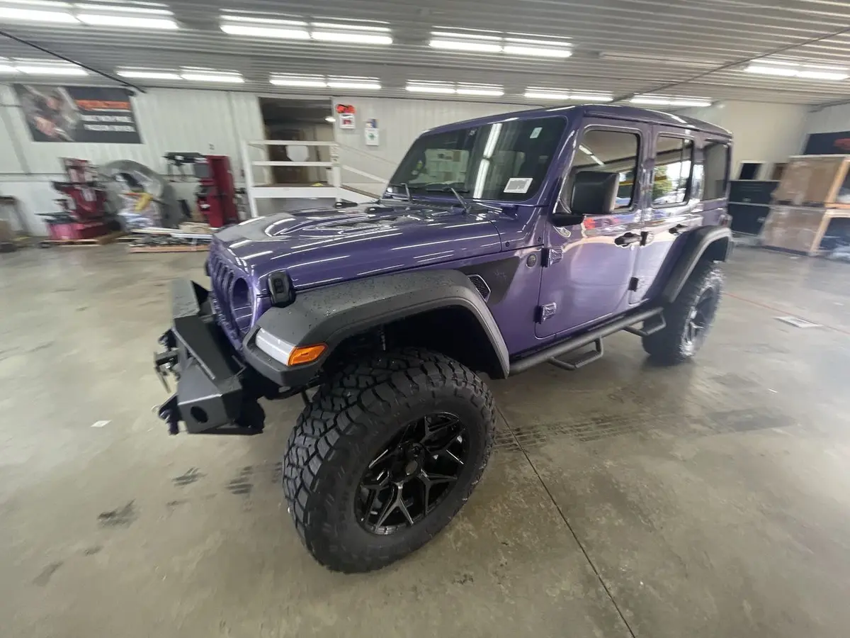 2025 Jeep Wrangler Unlimited 4X4 Spider Edition Premium Lifted Truck 1