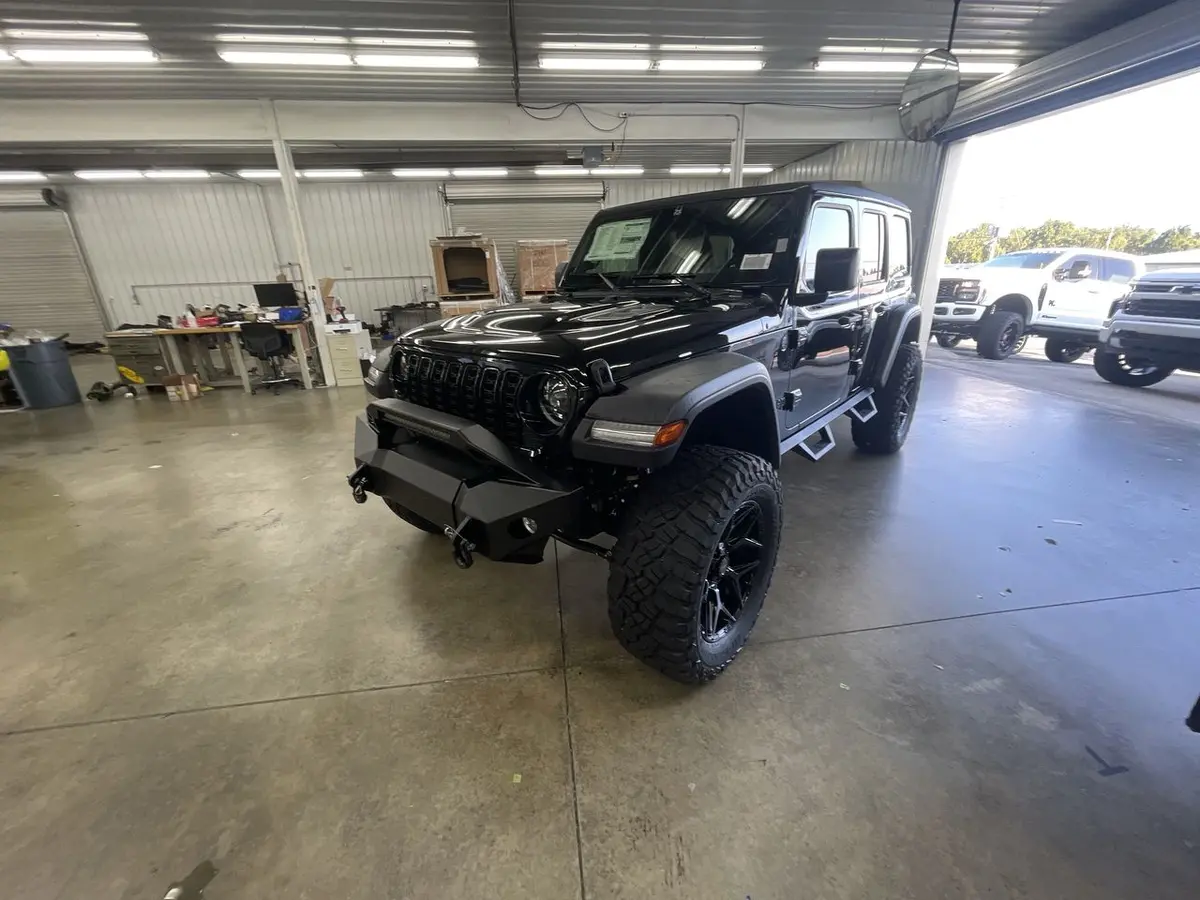 2025 Jeep Wrangler Unlimited 4X4 Spider Edition Premium Lifted Truck 1