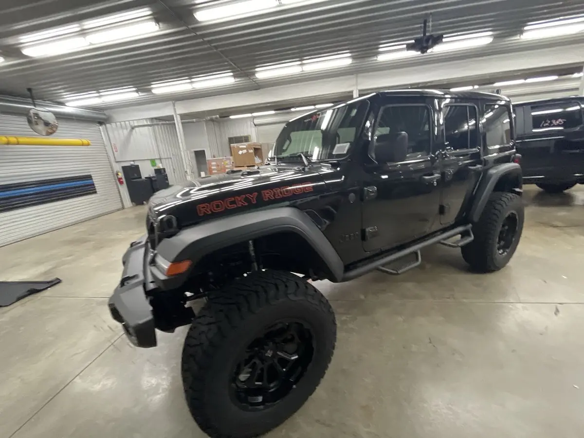 2025 Jeep Wrangler Unlimited 4X4 Rocky Ridge Premium Lifted Truck 1