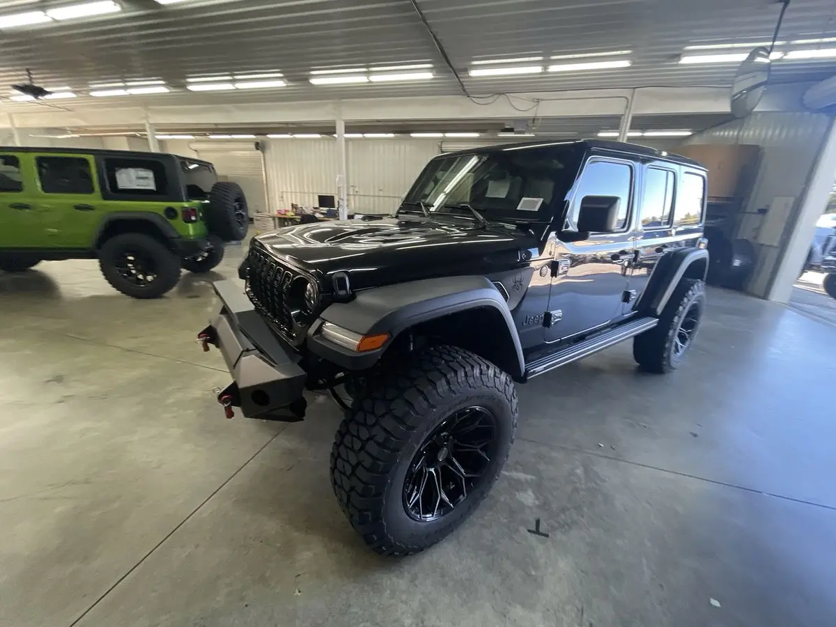 2025 Jeep Wrangler Unlimited 4X4 Spider Edition Premium Lifted Truck 1