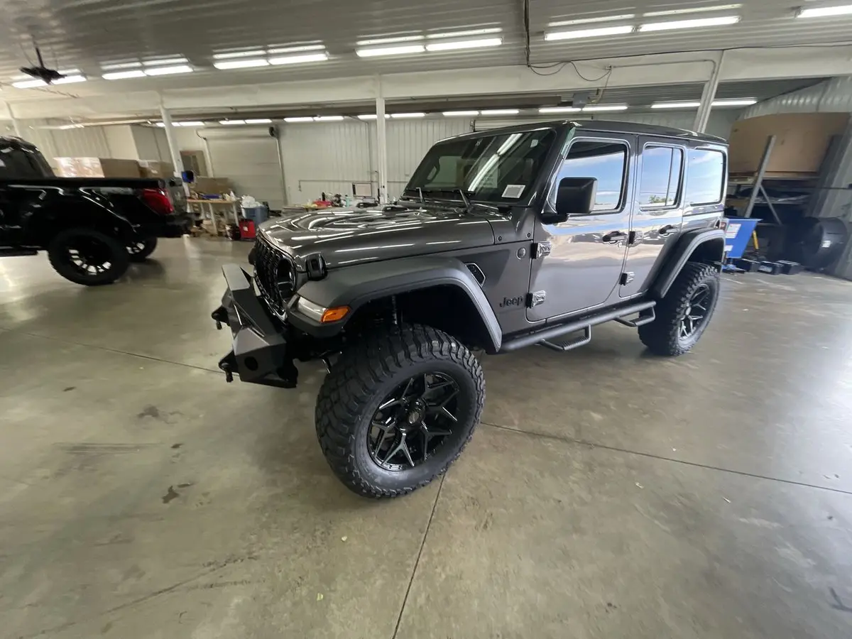 2025 Jeep Wrangler Unlimited 4X4 Spider Edition Premium Lifted Truck 1