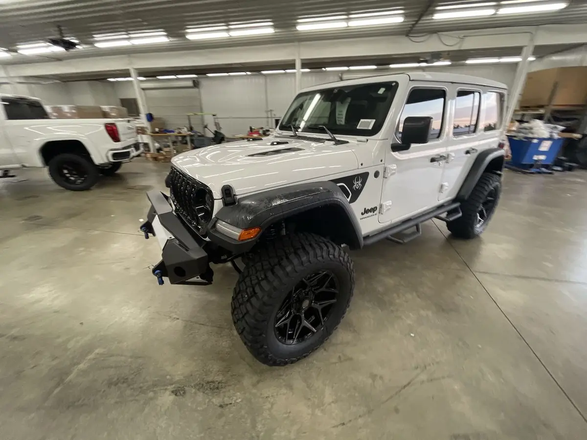 2025 Jeep Wrangler Unlimited 4X4 Spider Edition Premium Lifted Truck 1