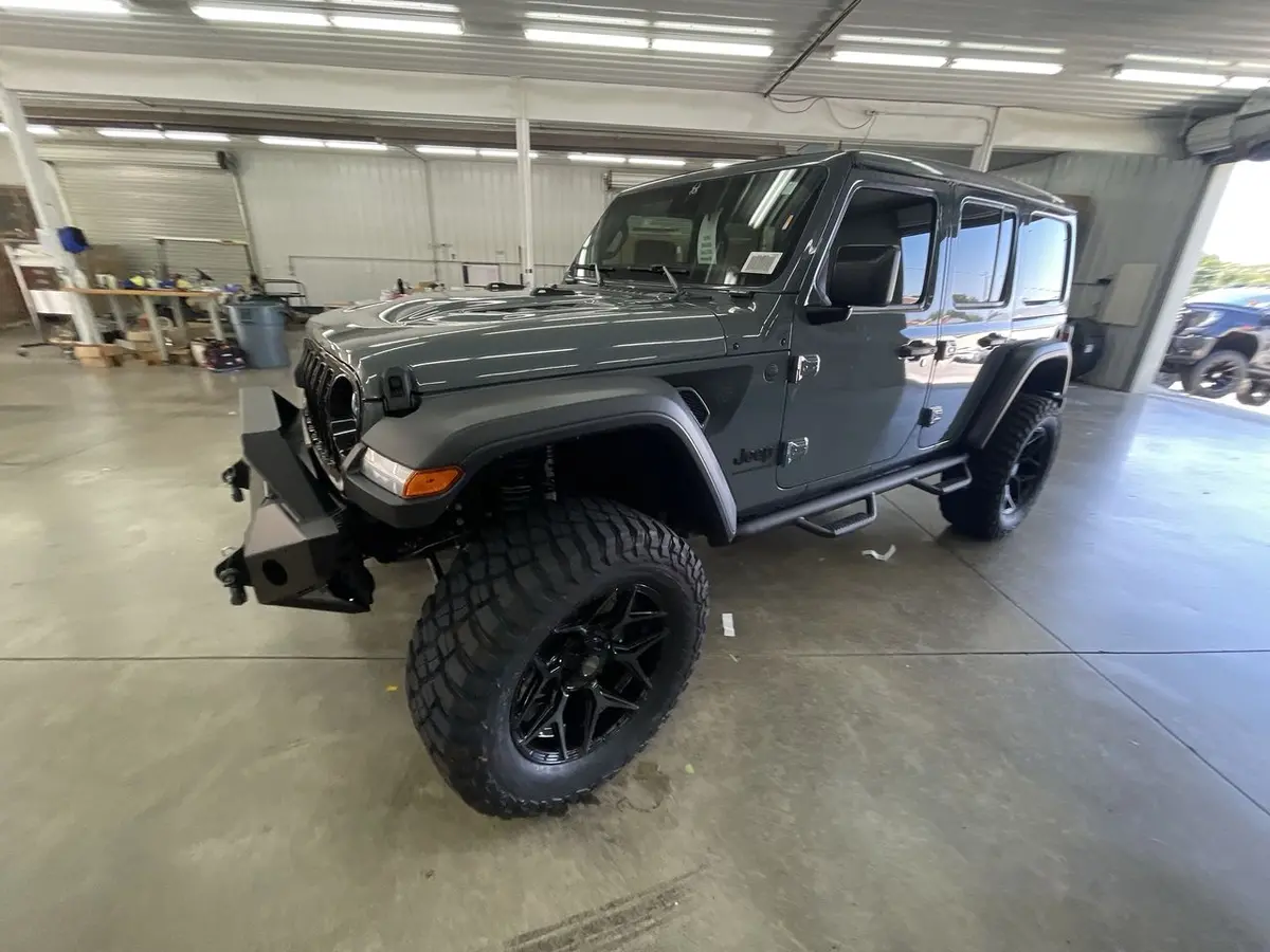 2025 Jeep Wrangler Unlimited 4X4 Spider Edition Premium Lifted Truck 1