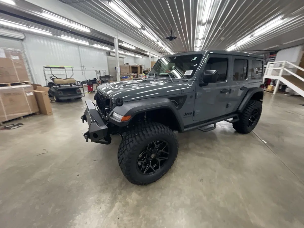 2025 Jeep Wrangler Unlimited 4X4 Spider Edition Premium Lifted Truck 1