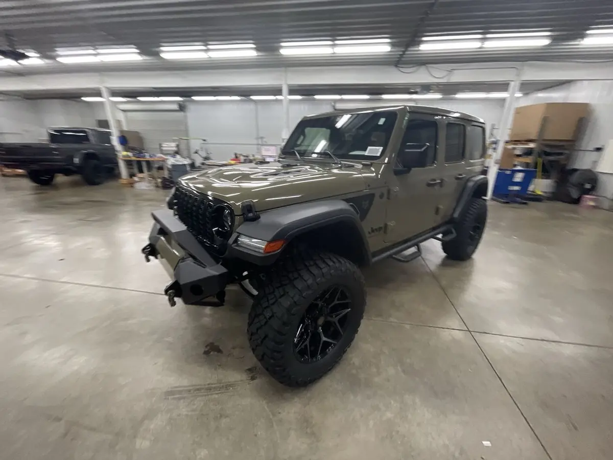 2025 Jeep Wrangler Unlimited 4X4 Spider Edition Premium Lifted Truck 1