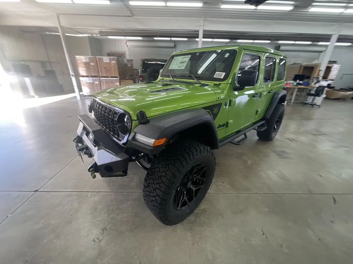 2025 Jeep Wrangler Unlimited 4X4 Spider Edition Premium Lifted Truck 1