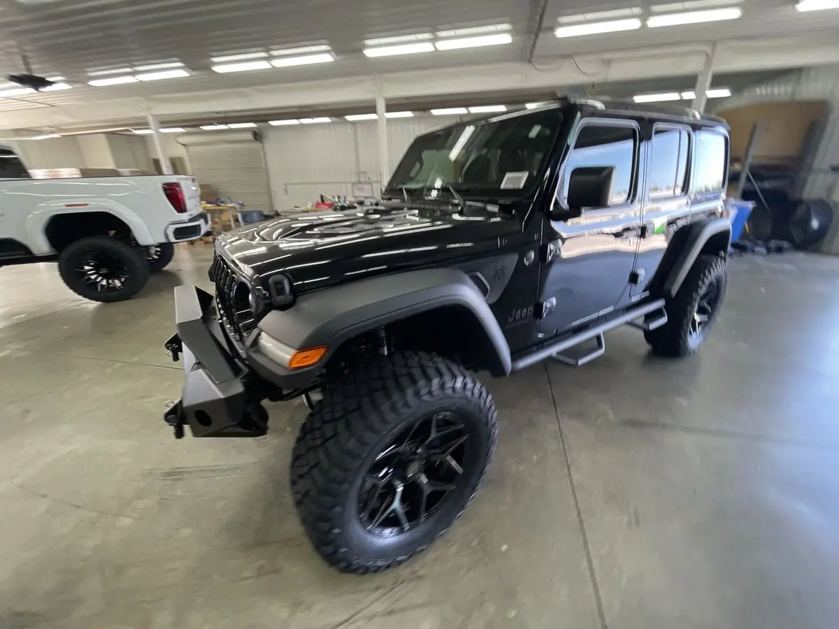 2025 Jeep Wrangler Unlimited 4X4 Spider Edition Premium Lifted Truck 1