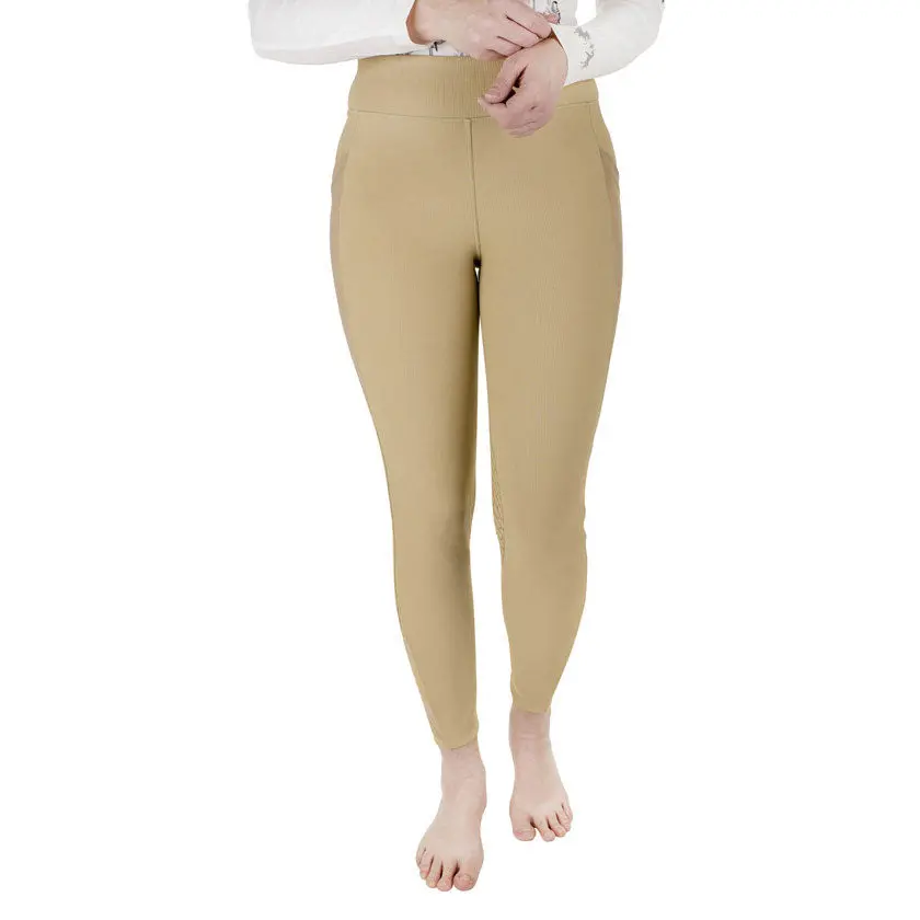 Tuffrider Ladies Classic Ribbed Tights 1