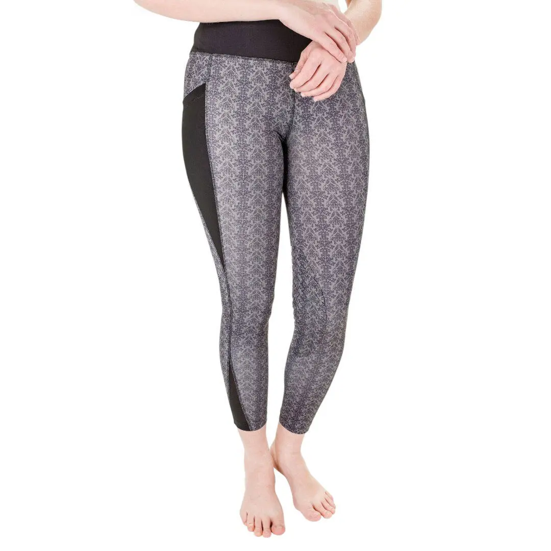 Tuffrider Minerva Damask Tights 1
