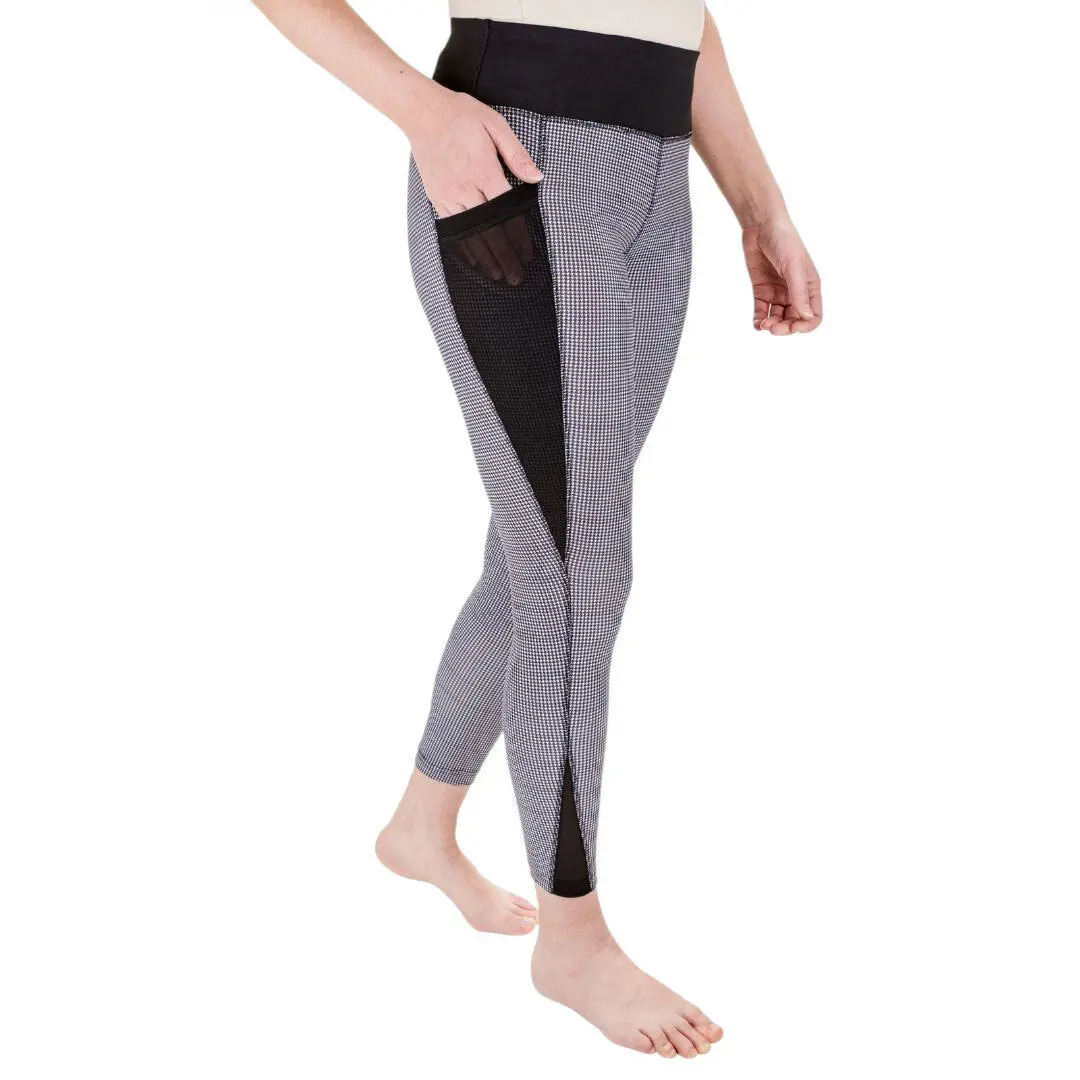 Tuffrider Minerva Houndstooth Tights 1
