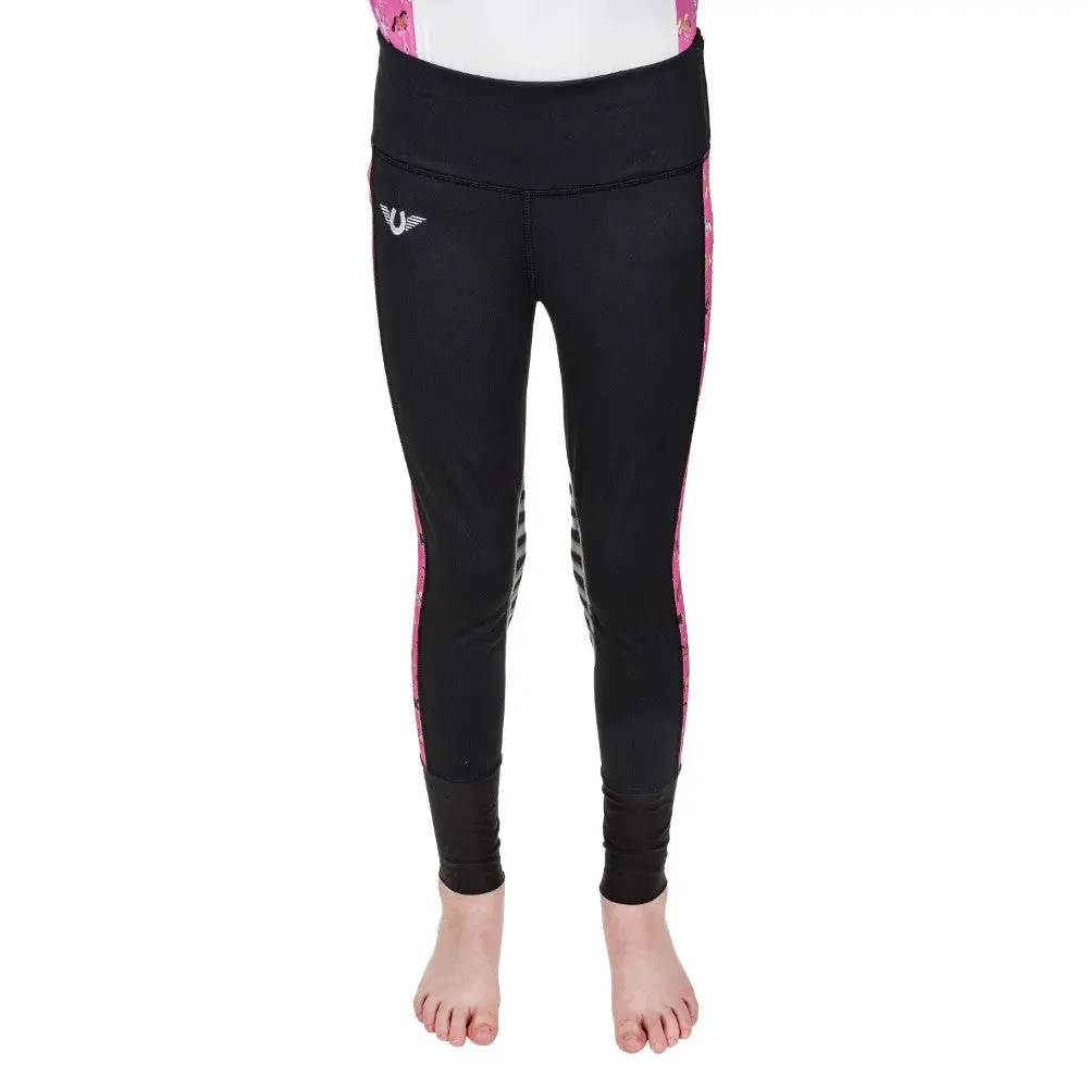 Tuffrider Children's Puff Ponies Tights 2