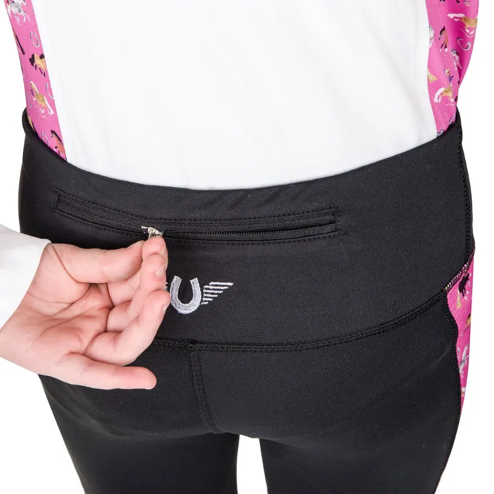 Tuffrider Children's Puff Ponies Tights 5