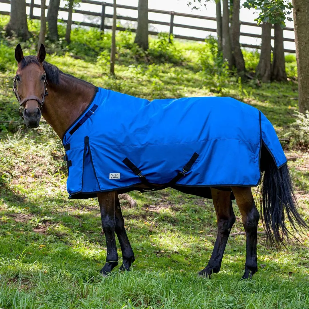 Tuffrider Comfy – Fit Heavy Weight Standard Neck Ripstop Turnout Blanket W/Adjustable Neck Opening 1200D 300 Gsm 1