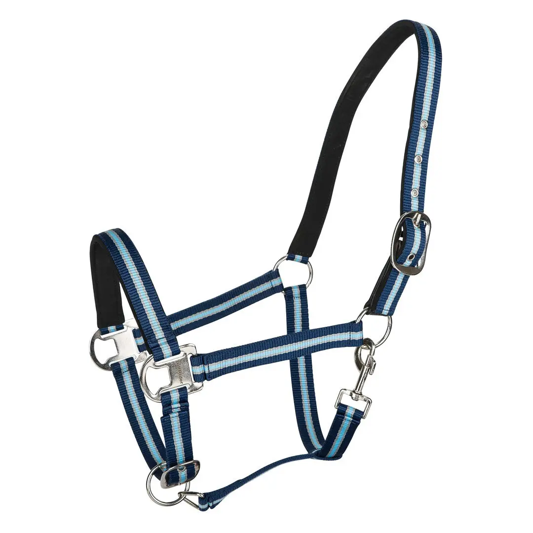 Tuffrider Adjustable Nylon Breakaway Halter W/ Padded Crown And Nickel Hardware 1