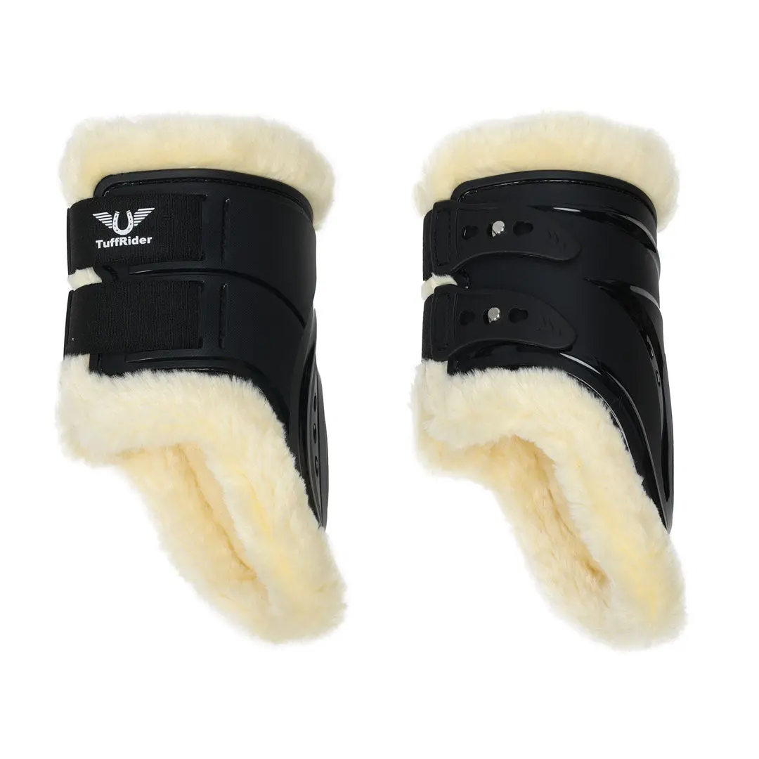 Tuffrider Airflow Iron Man Sherpa Fleece Fetlock Boots 1