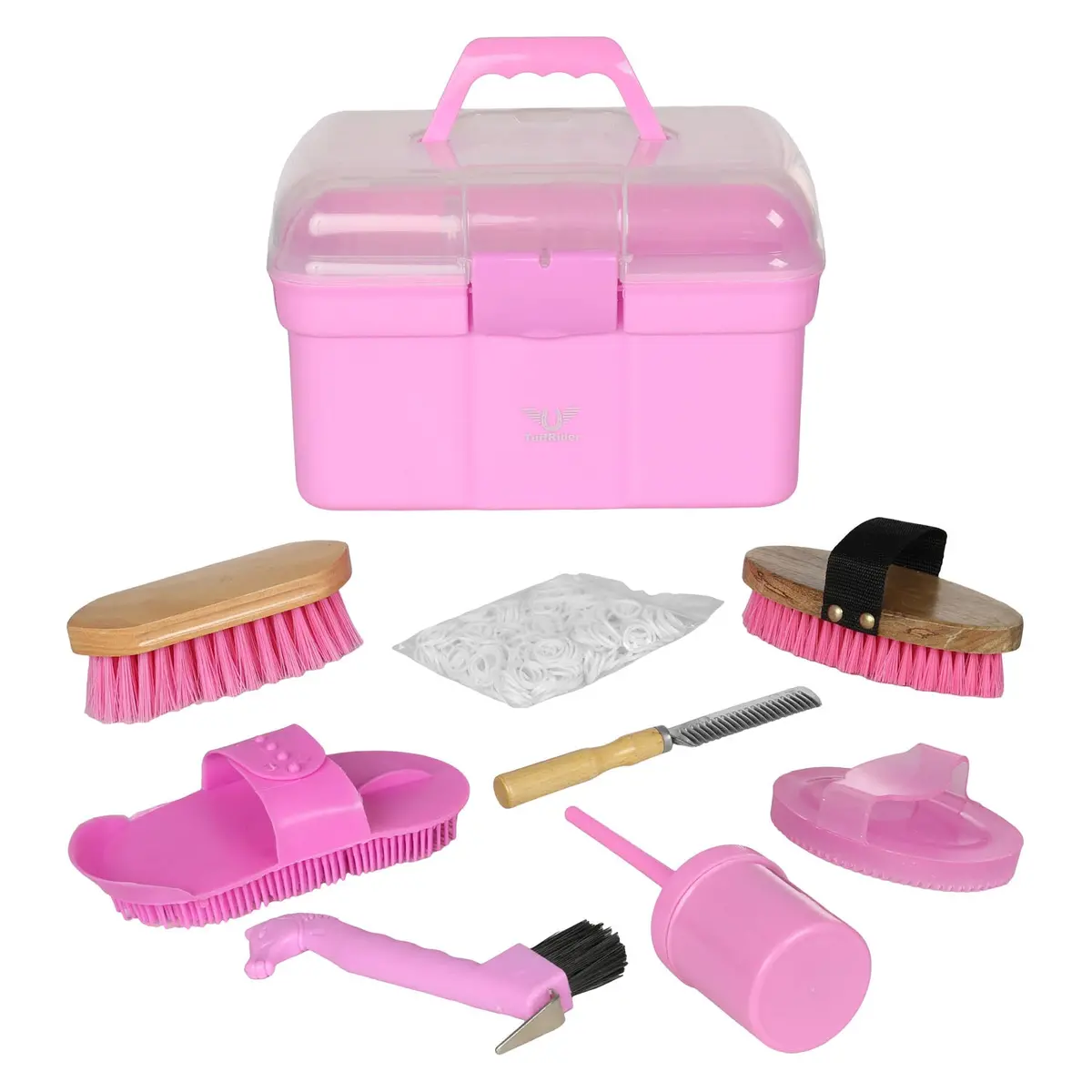 Tuffrider Ultimate Groom Box Kit 8 Pieces 1