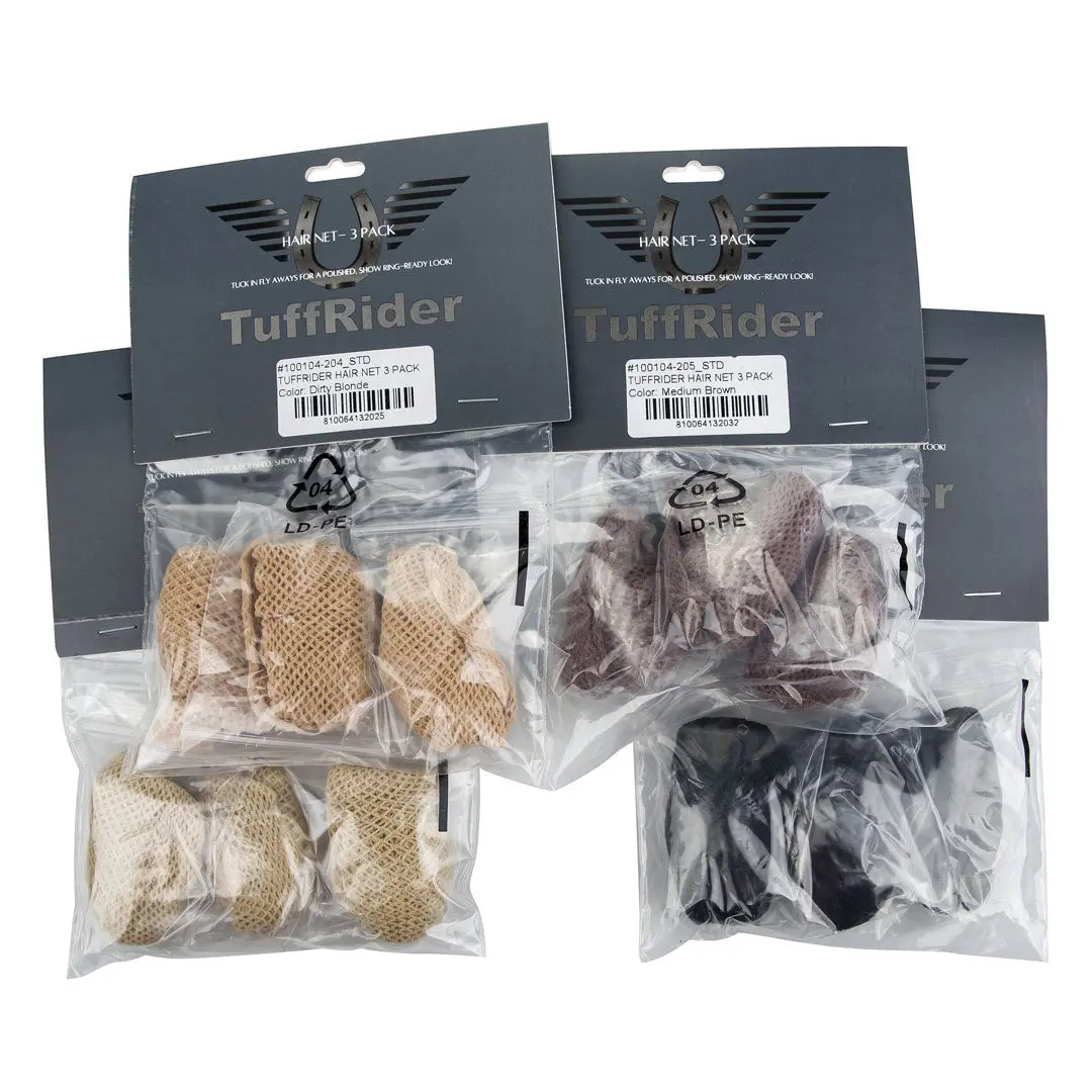 Tuffrider Hair Net 3 Pack 3