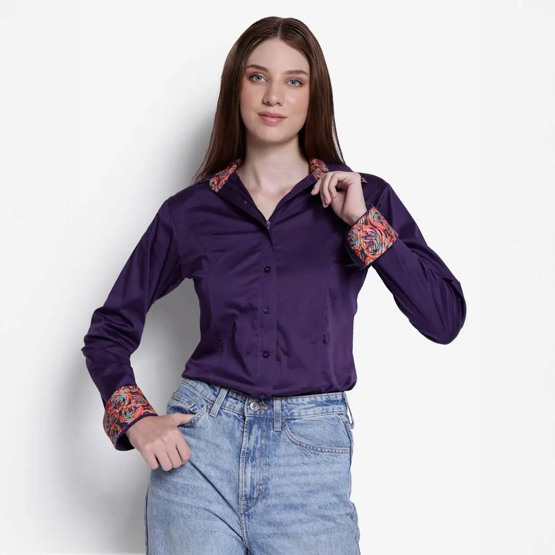 Tuffrider Ladies Adey Double Collar Shirt 5