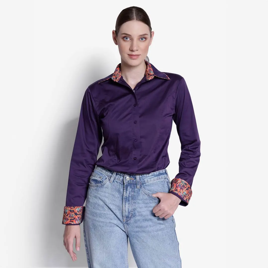 Tuffrider Ladies Adey Double Collar Shirt 7
