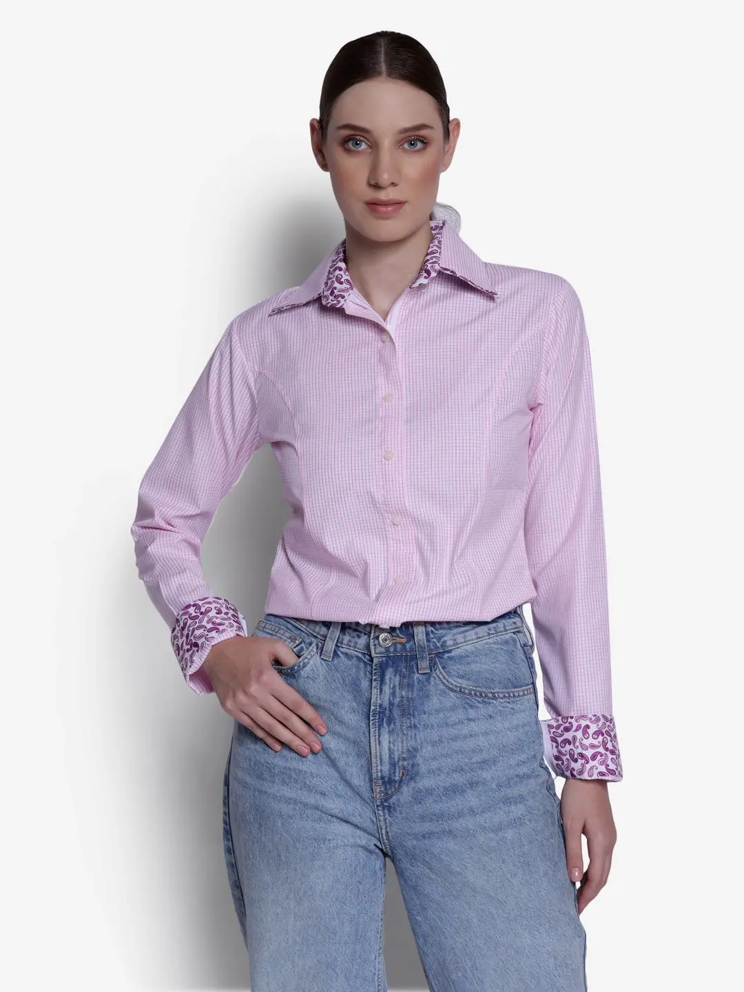 Tuffrider Adey Double-Collar Shirt for Women – Equestrian Style - Image 17