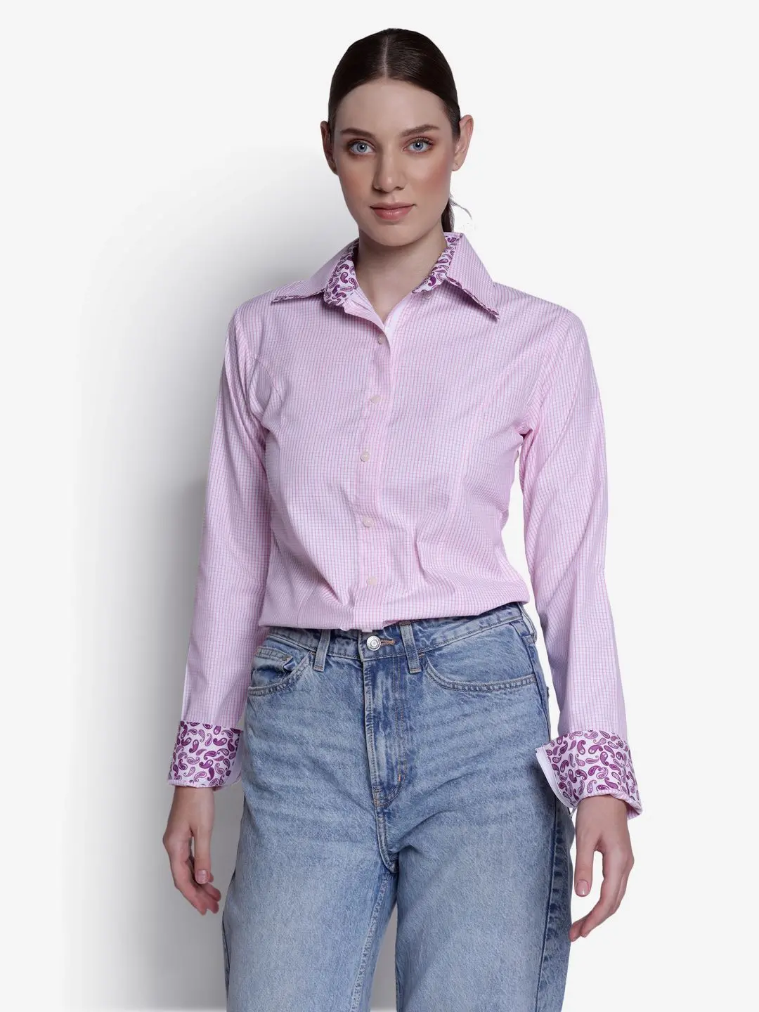 Tuffrider Ladies Adey Double Collar Shirt 17