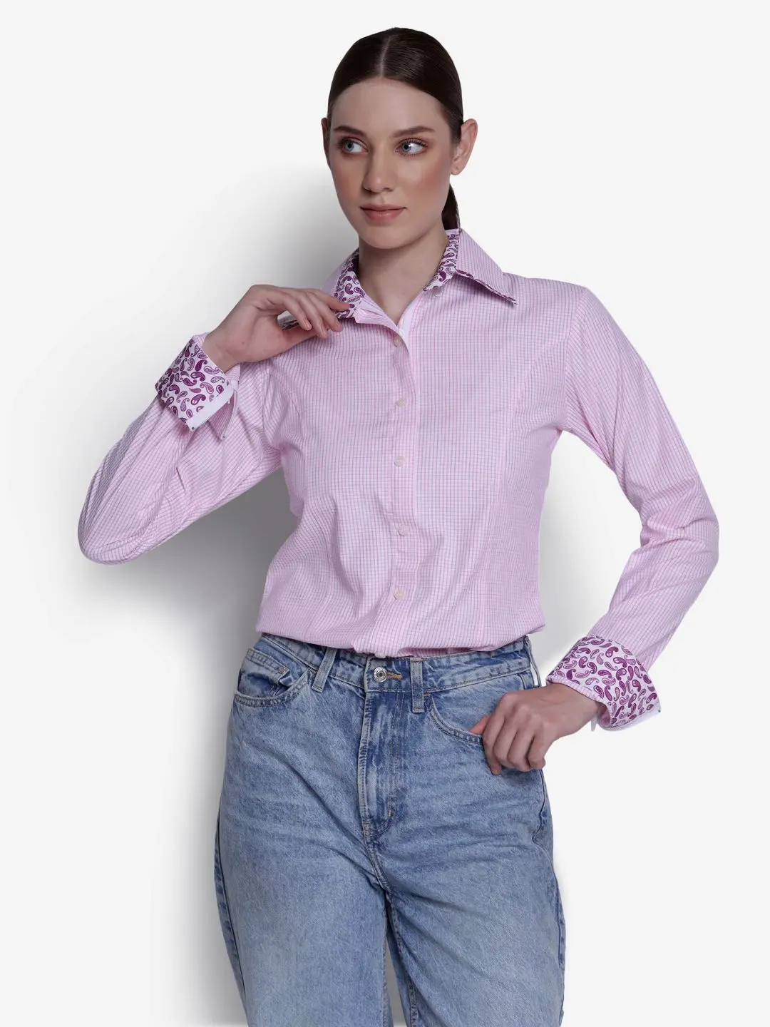 Tuffrider Ladies Adey Double Collar Shirt 18