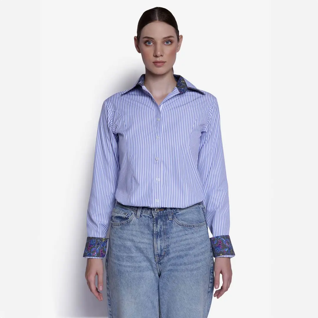 Tuffrider Adey Double-Collar Shirt for Women – Equestrian Style - Image 16