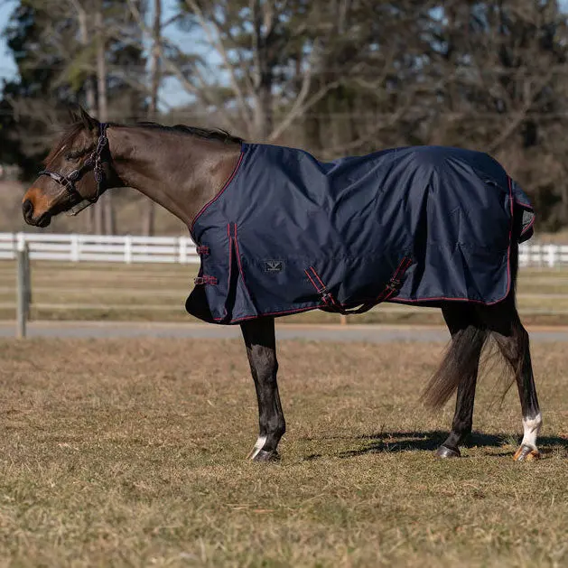 Tuffrider 600 D Ripstop Standard Neck Light Weight Turnout Blanket With 100 Gsm Fill 1