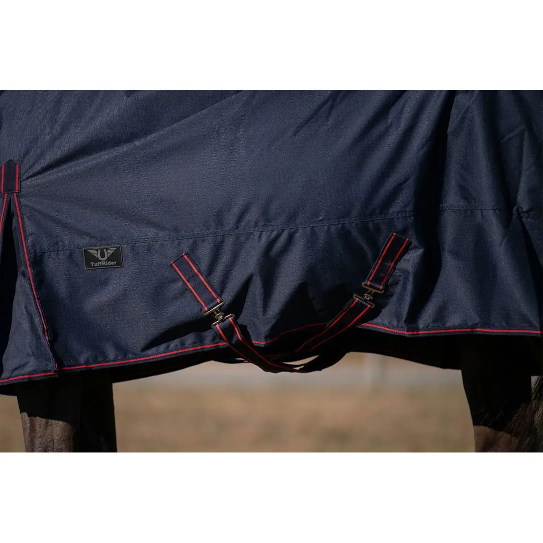 Tuffrider 600 D Ripstop Standard Neck Light Weight Turnout Blanket With 100 Gsm Fill 2