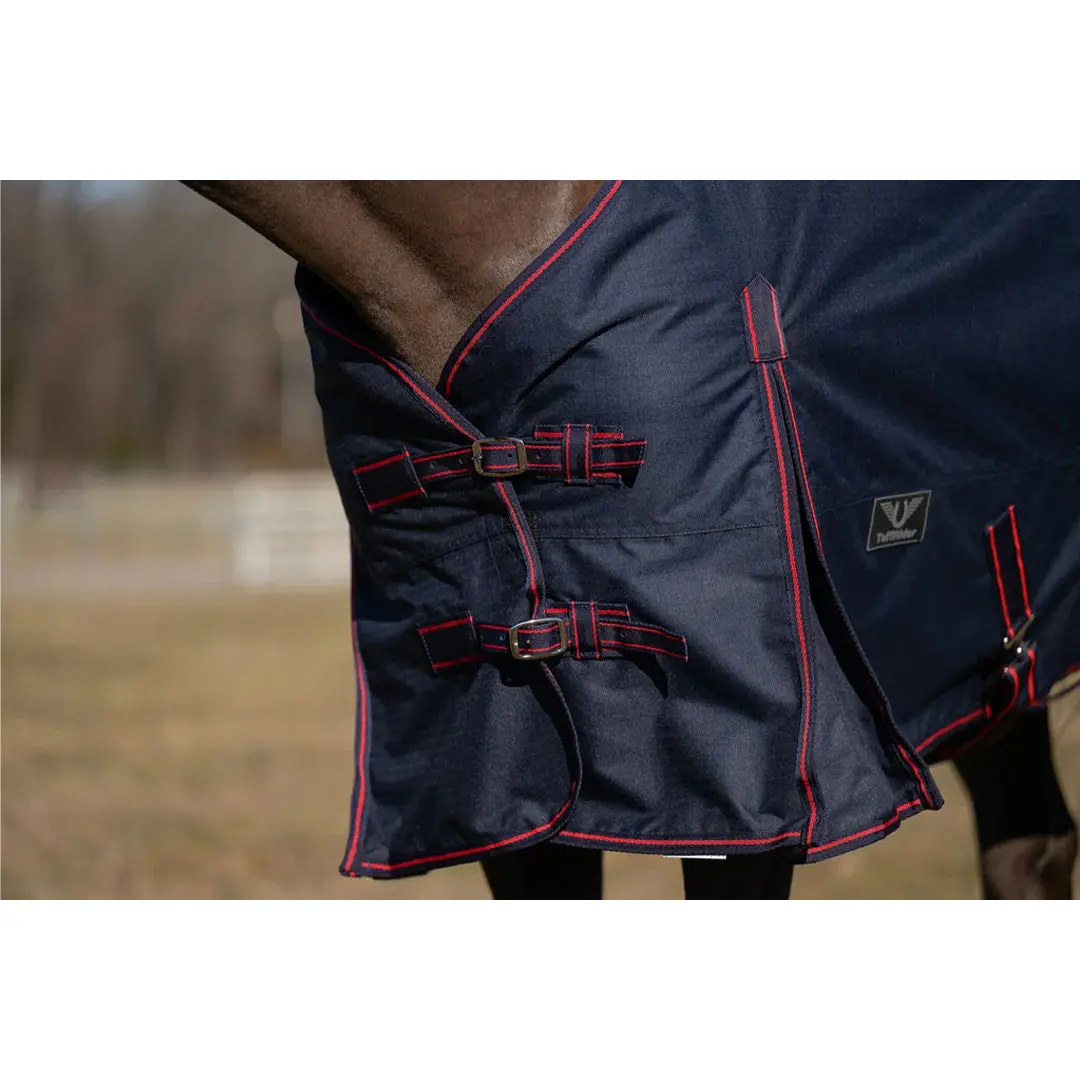 Tuffrider 600 D Ripstop Standard Neck Light Weight Turnout Blanket With 100 Gsm Fill 5