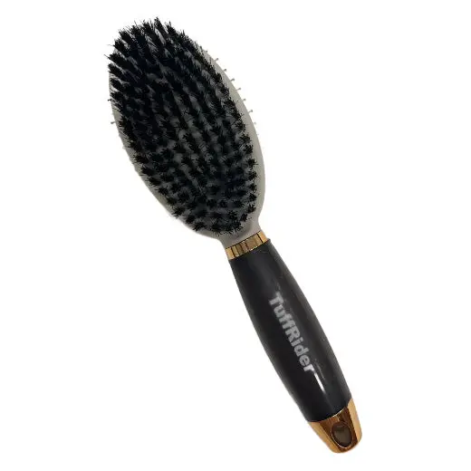 Tuffrider Double Sided Brush With Soft Gel Grip 1