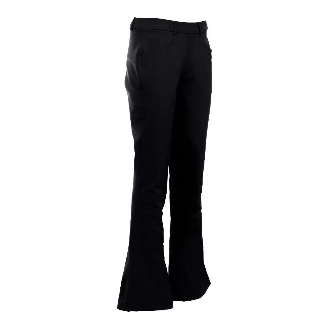 Tuffrider Ladies Kentucky Side Zip Suede Knee Patch Jods 1
