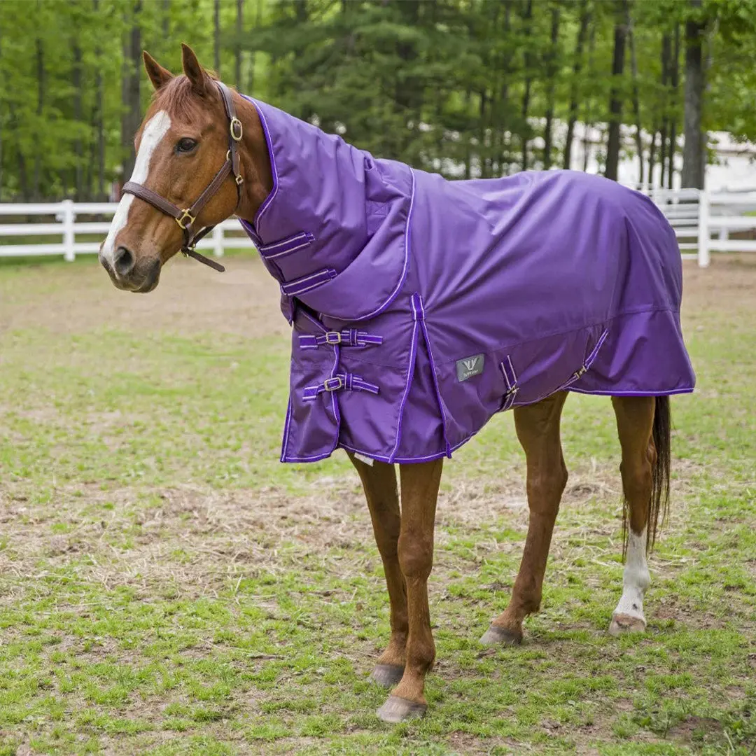 Tuffrider 1680D Heavy-Weight Winter Turnout Blanket (350gsm, Detachable Neck) - Image 4