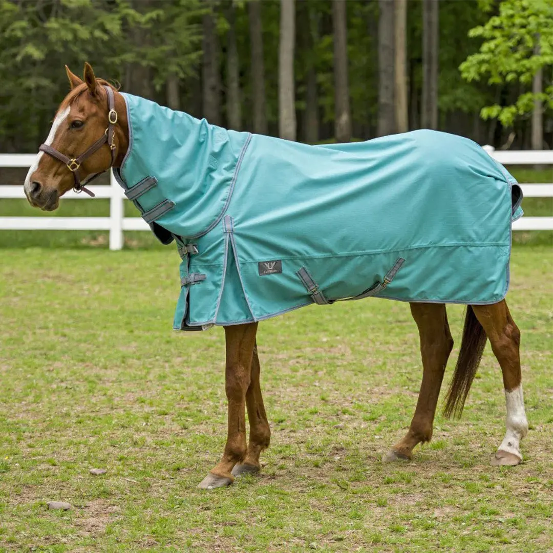 Tuffrider 1200 D Comfy Detachable Neck Ripstop Turnout Sheet 1