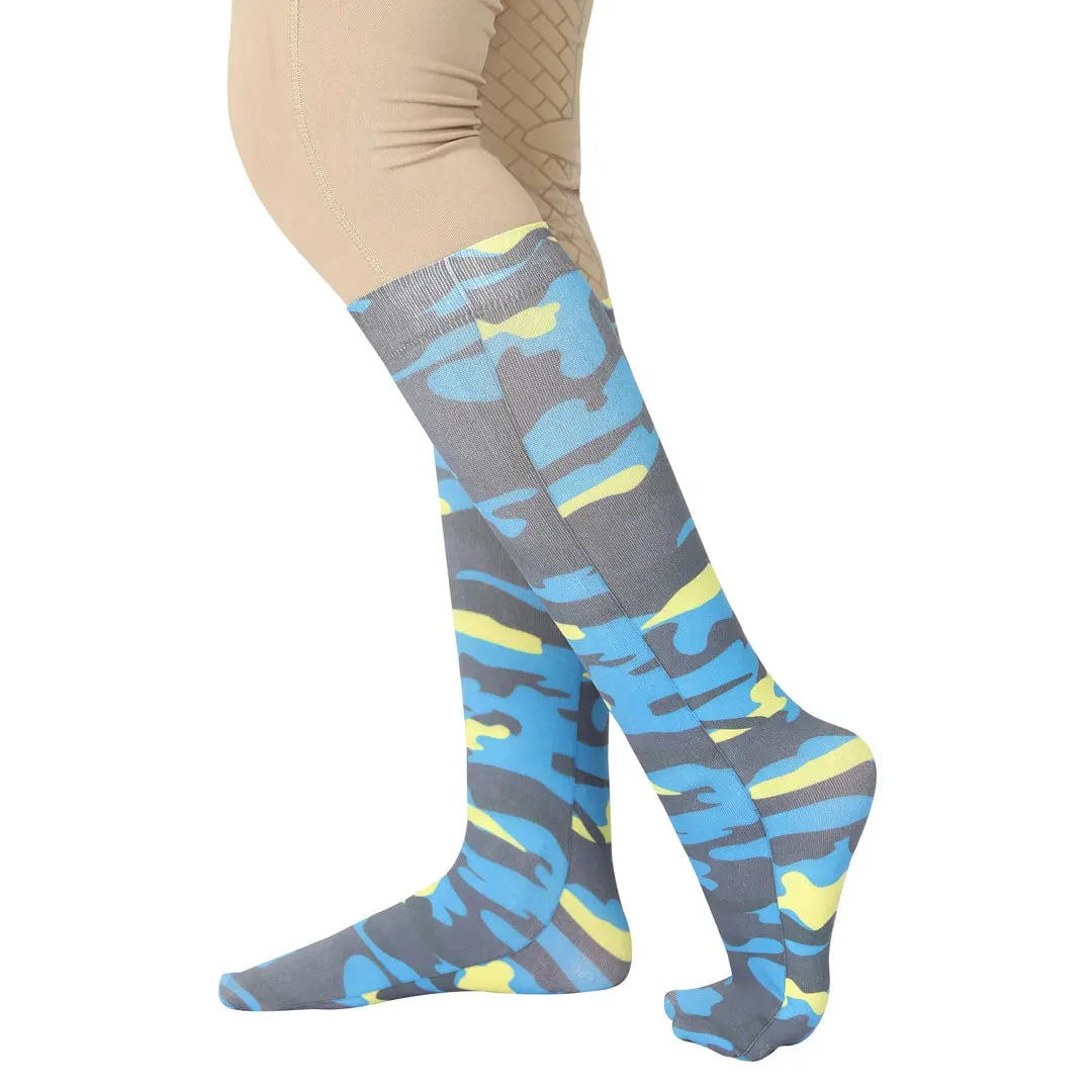 Tuffrider Children's Camo Boot Socks 1