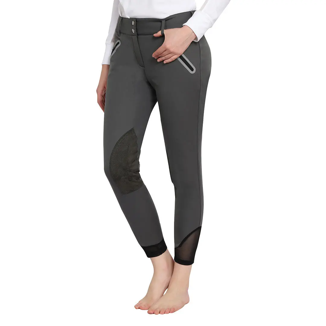 Tuffrider Ladies Yeti Soft Shell Knee Patch Breeches 1