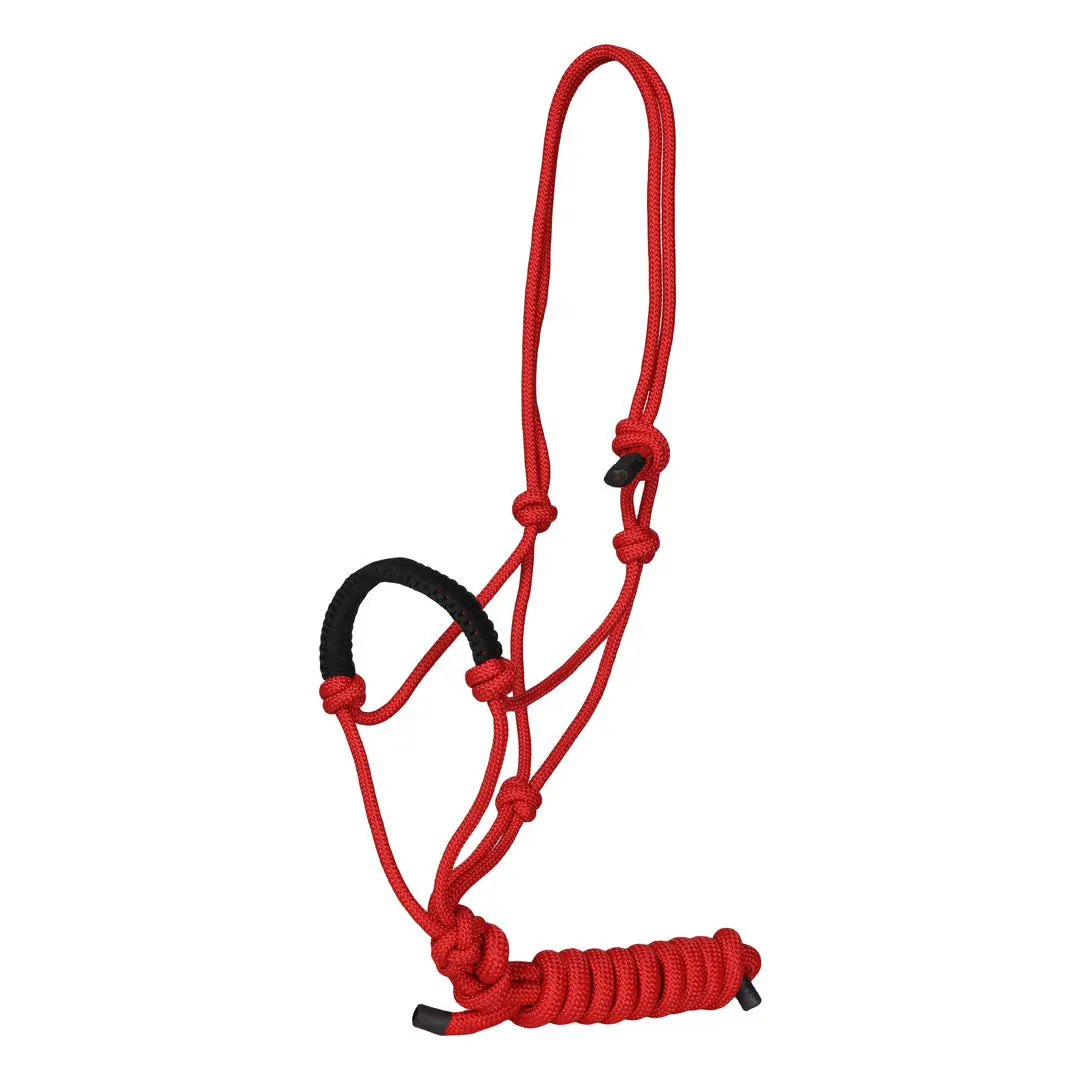 Tuffrider Rugged Rope Halter Braided Noseband With Matching Lead 1