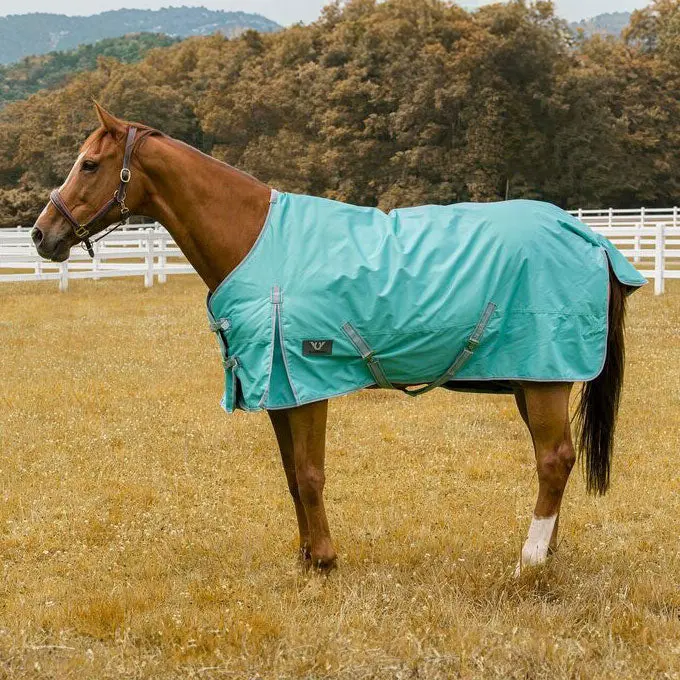 Tuffrider 1200 D Comfy Winter Ripstop Turnout Blanket Medium Weight 200 Gsm Standard Neck 1