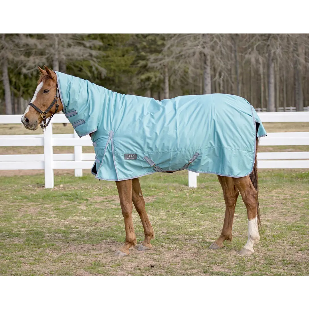 Tuffrider 600 D Comfy Winter Medium Weight Ripstop Turnout Blanket W/ Combo Neck- 200 Gsm 2