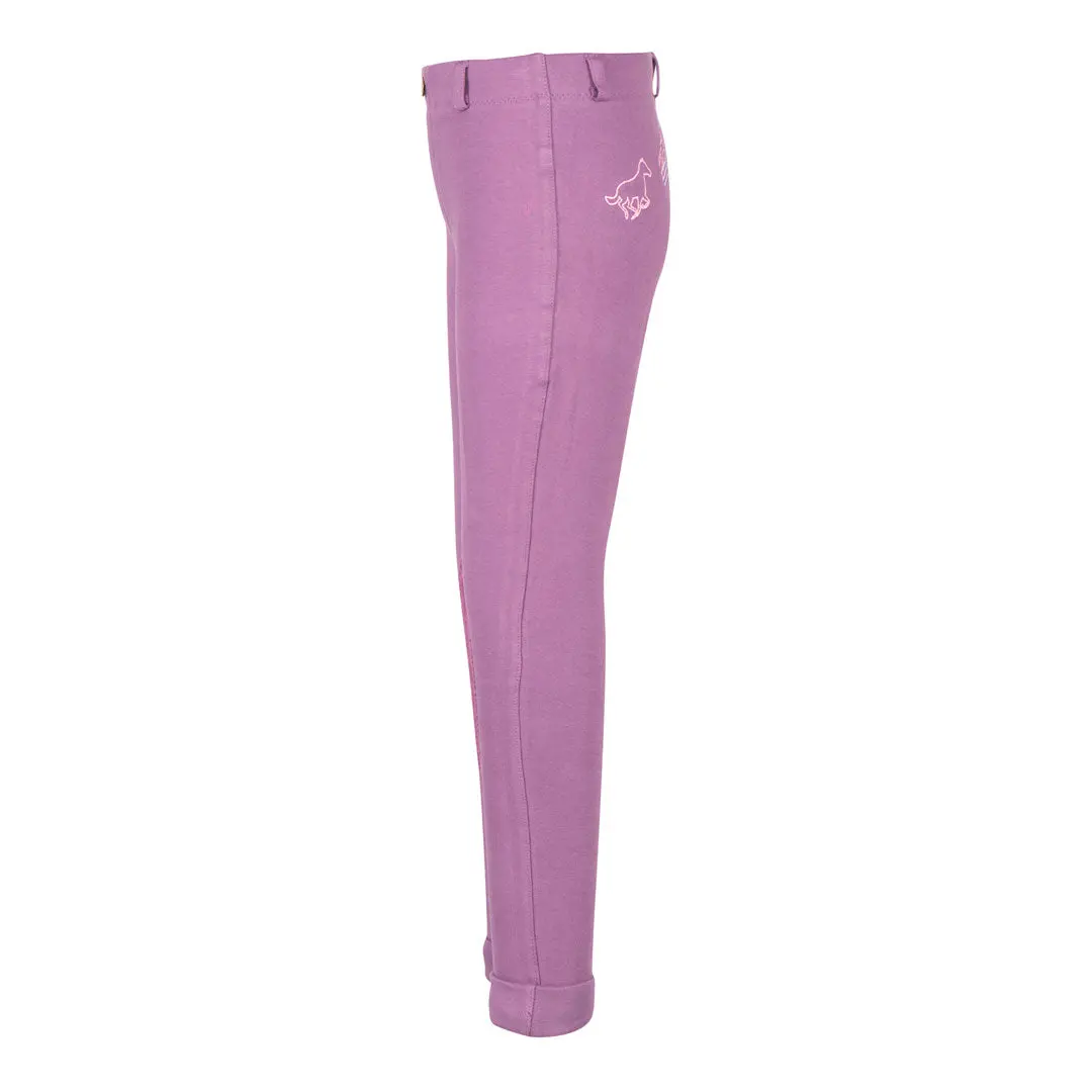 Tuffrider Children's Cotton Embroidered Pull-On Jodhpurs 4