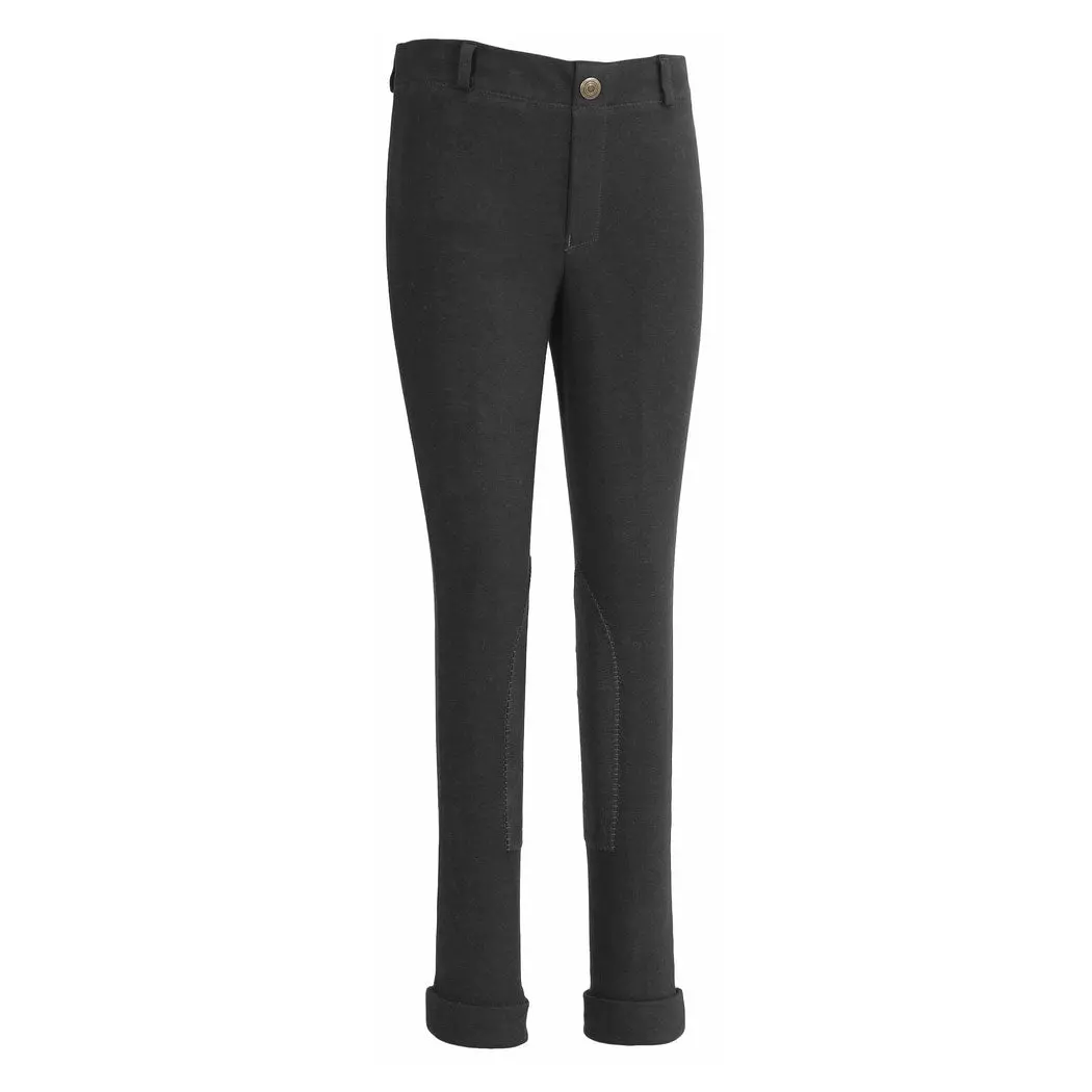 Tuffrider Children's Cotton Embroidered Pull-On Jodhpurs 1