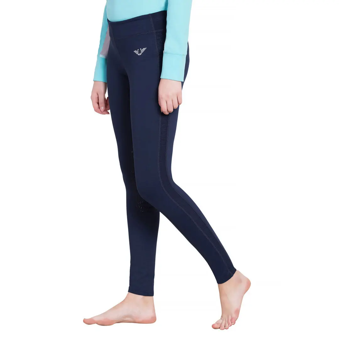 Tuffrider Ladies Ventilated Schooling Tights 1