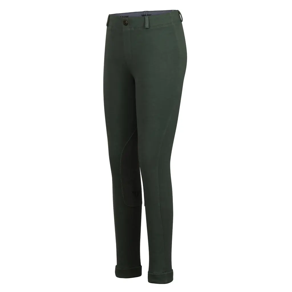 Tuffrider Children's Whimsical Horse Embroidered Pull-On Jodhpurs 1