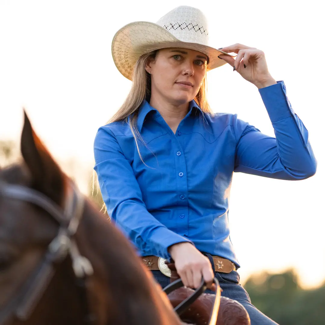 Tuffrider Ladies Abilene Western Shirt 3
