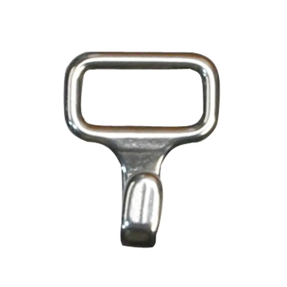 1 Pair Myler Curb Stainless Steel Horse Strap Hooks Cheekpiece Loops 1
