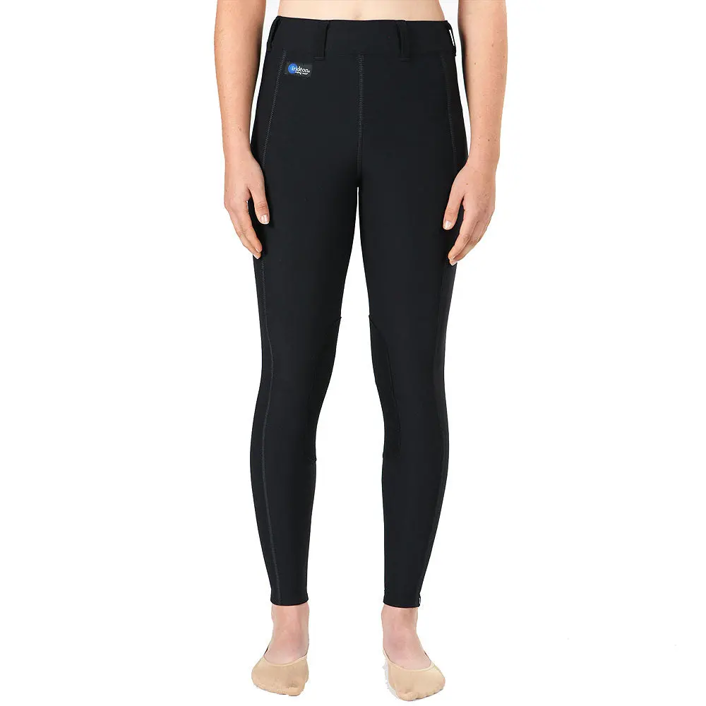 X Large Irideon Elasticized Ankles Classic Horse Riding Issential Tights Black 1