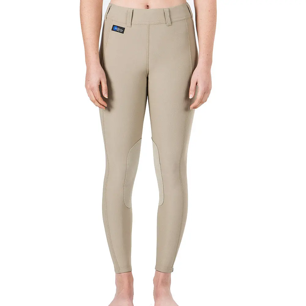 X Lrg Irideon Elasticized Ankles Horse Riding Issential Tights Classic Tan 1