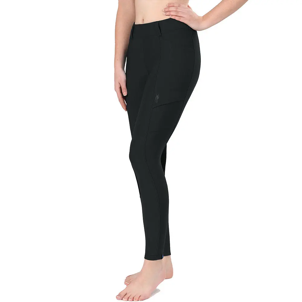 Large Irideon Highlighting Pockets Horse Riding Issential Cargo Tights Black 1