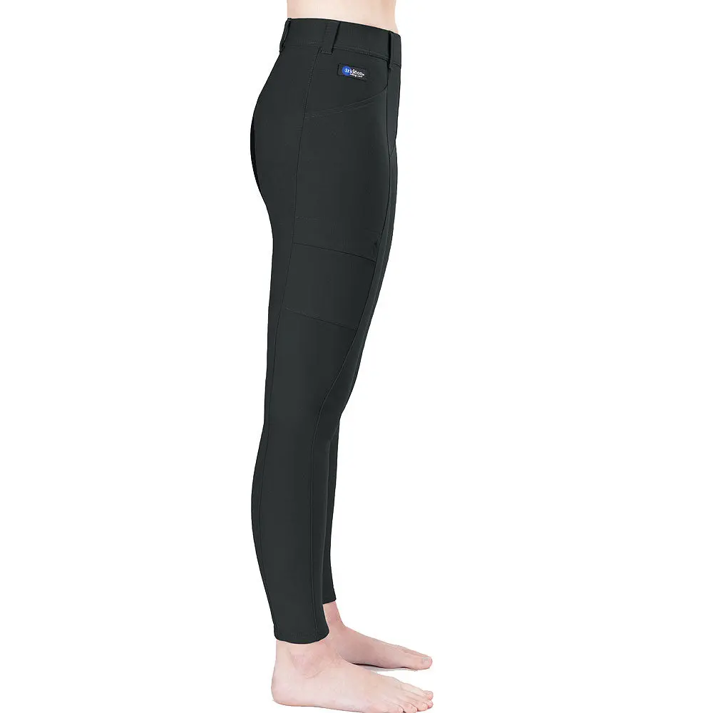 Small Irideon Issential Horse Riding Cargo Full Seat Womens Tight Black 2