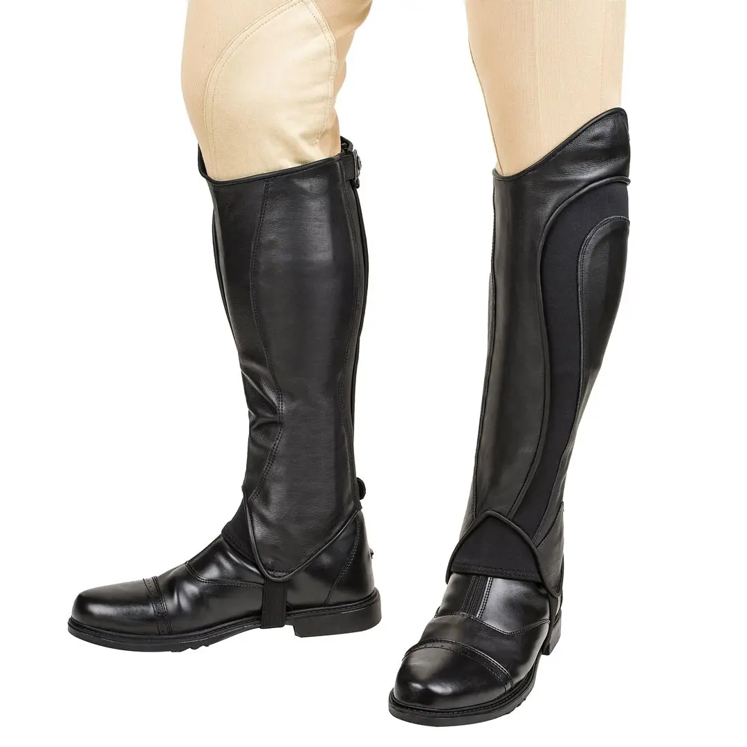Tuffrider Men's Derby Leather Half Chaps 2